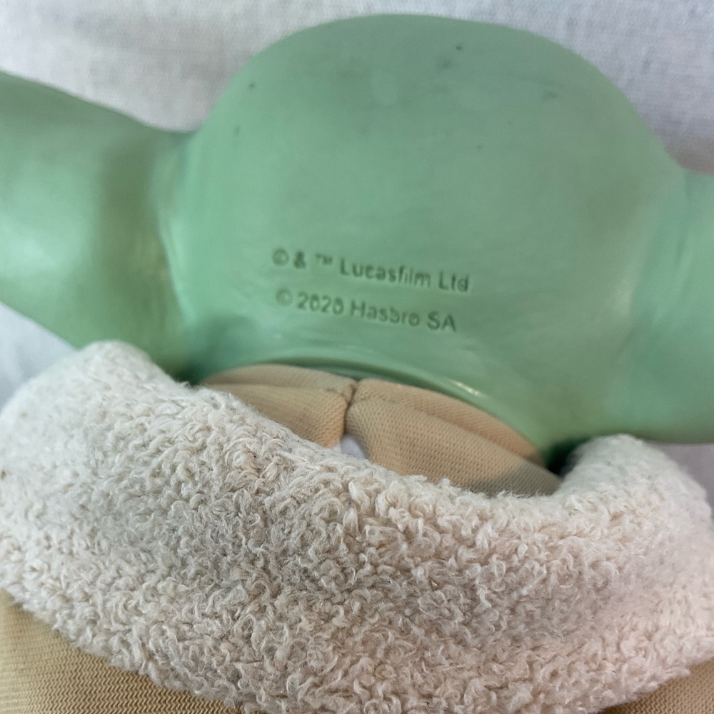 YODA , press tummy for sounds,baby 
EXCELLENT CONDITION LIKE NEW